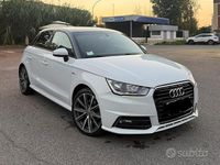 Usata Audi A1 S-Line 90 CV (66 kW) 2017 Bianco Utilitaria