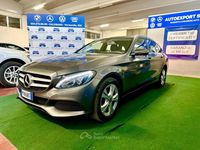 Usata Mercedes C200 170 CV (125 kW) 2017 Argento Station wagon