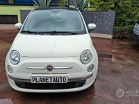 Usata Fiat 500 Lounge 69 CV (50 kW) 2009 Bianco Cabrio