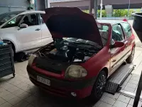 Usata Renault Clio II 75 CV (55 kW) 1998 Rosso Berlina