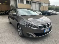 Usata Peugeot 308 GT-line 120 CV (88 kW) 2016 Marrone Berlina
