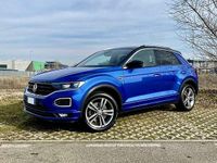 Usata VW T-Roc R-line 116 CV (85 kW) 2019 Blu/azzurro SUV