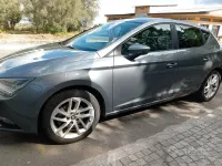 Usata Seat Leon 105 CV (77 kW) 2014 Grigio Berlina