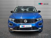 Usata VW T-Roc Advance 116 CV (85 kW) 2019 Blu SUV