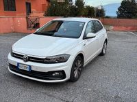 Usata VW Polo R-line 2019 Bianco Berlina
