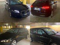 Usata Audi A3 105 CV (77 kW) 2010 Nero Utilitaria