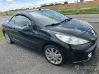 Usata Peugeot 207 CC 120 CV (88 kW) 2008 Nero Cabrio