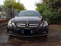 Usata Mercedes E300 2009 Nero Coupé