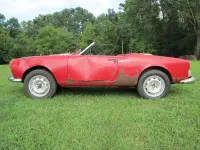 Usata Alfa Romeo Giulietta 65 CV (47 kW) 1957 Rosso Cabrio