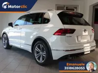 Usata VW Tiguan R-line 150 CV (110 kW) 2019 Bianco SUV