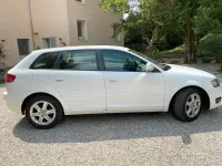 Usata Audi A3 Sportback 125 CV (91 kW) 2009 Bianco Utilitaria
