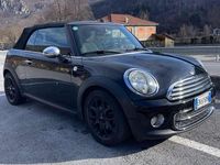 Usata Mini Cooper D Cabriolet 111 CV (81 kW) 2012 Nero Cabrio