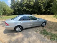 Usata Mercedes C180 Elegance 129 CV (94 kW) 2002 Argento Berlina