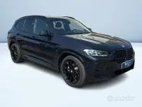 Usata BMW X3 M Sport 190 CV (139 kW) 2022 Nero metallizzato SUV