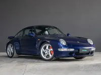 Usata Porsche 993 Turbo 408 CV (300 kW) 1995 Blu Coupé