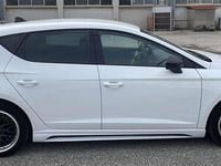 Usata Seat Leon Style 110 CV (80 kW) 2017 Bianco Berlina