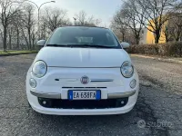 Usata Fiat 500 100 CV (73 kW) 2010 Bianco Cabrio
