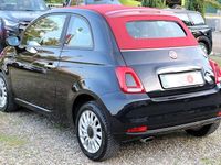 Usata Fiat 500C Lounge 69 CV (50 kW) 2020 Nero  capote bordeaux Cabrio