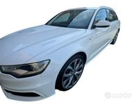 Usata Audi A6 S-Line 245 CV (180 kW) 2014 Bianco Station wagon