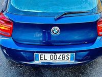 Usata BMW 120 184 CV (135 kW) 2012 Blu Utilitaria