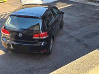 Usata VW Golf VI 122 CV (89 kW) 2008 Nero Utilitaria