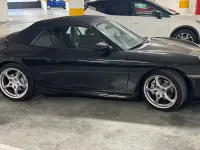 Usata Porsche 996 320 CV (235 kW) 2003 Nero Cabrio
