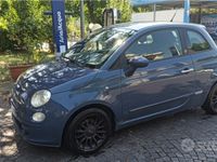 Usata Fiat 500 85 CV (62 kW) 2011 Blu Utilitaria