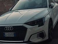 Usata Audi A3 Advanced 150 CV (110 kW) 2022 Bianco Berlina