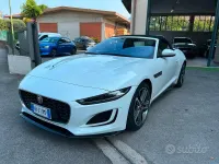 Usata Jaguar F-Type R-Dynamic 300 CV (220 kW) 2021 Bianco Cabrio