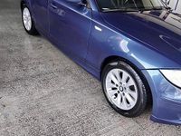 Usata BMW 118 2009 Blu Utilitaria