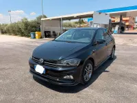 Usata VW Polo R-line 95 CV (69 kW) 2021 Nero Utilitaria