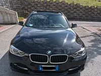 Usata BMW 318 116 CV (85 kW) 2013 Nero Station wagon