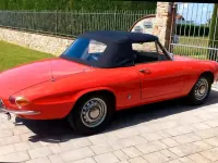 Usata Alfa Romeo Spider 131 CV (96 kW) 1960 Rosso Cabrio