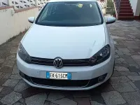 Usata VW Golf VII 122 CV (89 kW) 2012 Bianco Berlina