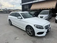 Begagnad Mercedes C220 Premium 170 HK (125 kW) 2016 Vit Kombi
