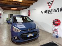 Usata Hyundai i10 Style 67 CV (49 kW) 2014 Blu Utilitaria