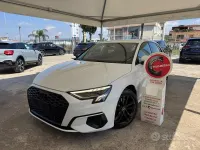 Usata Audi A3 S-Line 150 CV (110 kW) 2021 Bianco Berlina