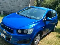 Usata Chevrolet Aveo 86 CV (63 kW) 2014 Bluazzurro Berlina