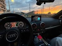 Usata Audi A3 S-Line 150 CV (110 kW) 2018 Bianco Berlina