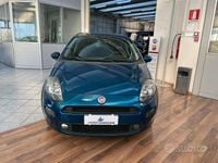 Usata Fiat Punto Lounge 95 CV (69 kW) 2014 Blu Utilitaria