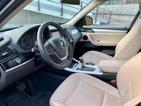 Usata BMW X3 Advantage 150 CV (110 kW) 2015 Blu/azzurro SUV