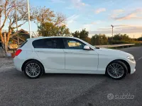 Usata BMW 118 Sport Line 150 CV (110 kW) 2019 Bianco Berlina