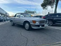 Usata Mercedes SL420 218 CV (160 kW) 1986 Argento metallizzato Cabrio