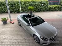 Second-hand Mercedes C220 170 CP (125 kW) 2017 Argintiu Cabrio