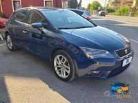Usata Seat Leon Style 110 CV (80 kW) 2017 Blu Berlina