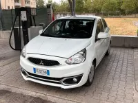 Usata Mitsubishi Space Star Intense 70 CV (51 kW) 2017 Bianco Utilitaria