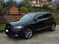 Usata VW Tiguan R-line 116 CV (85 kW) 2019 Nero SUV