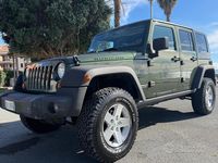 Usata Jeep Wrangler Unlimited Sport 177 CV (130 kW) 2007 Verde SUV