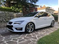 Usata Seat Leon SC FR 184 CV (135 kW) 2013 Bianco Utilitaria