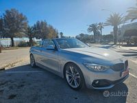 Usata BMW 420 Sport Line 2015 Grigio Cabrio